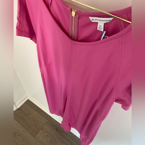 Southern Tide Dress Barbie Pink Dress - Picture 1 of 4